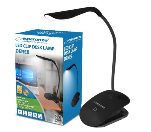 

Lampka Led Biurkowa Klips lampa biurko czytania