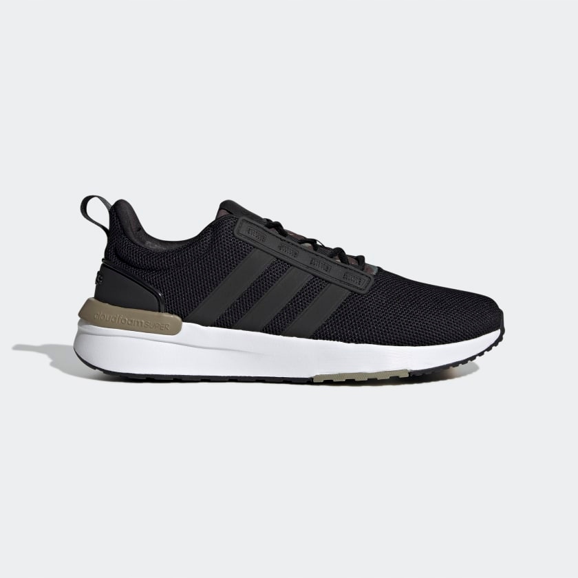 Sportovní boty Adidas Pánské Síťované Černé Prodyšné Racer GY7995 44 2/3