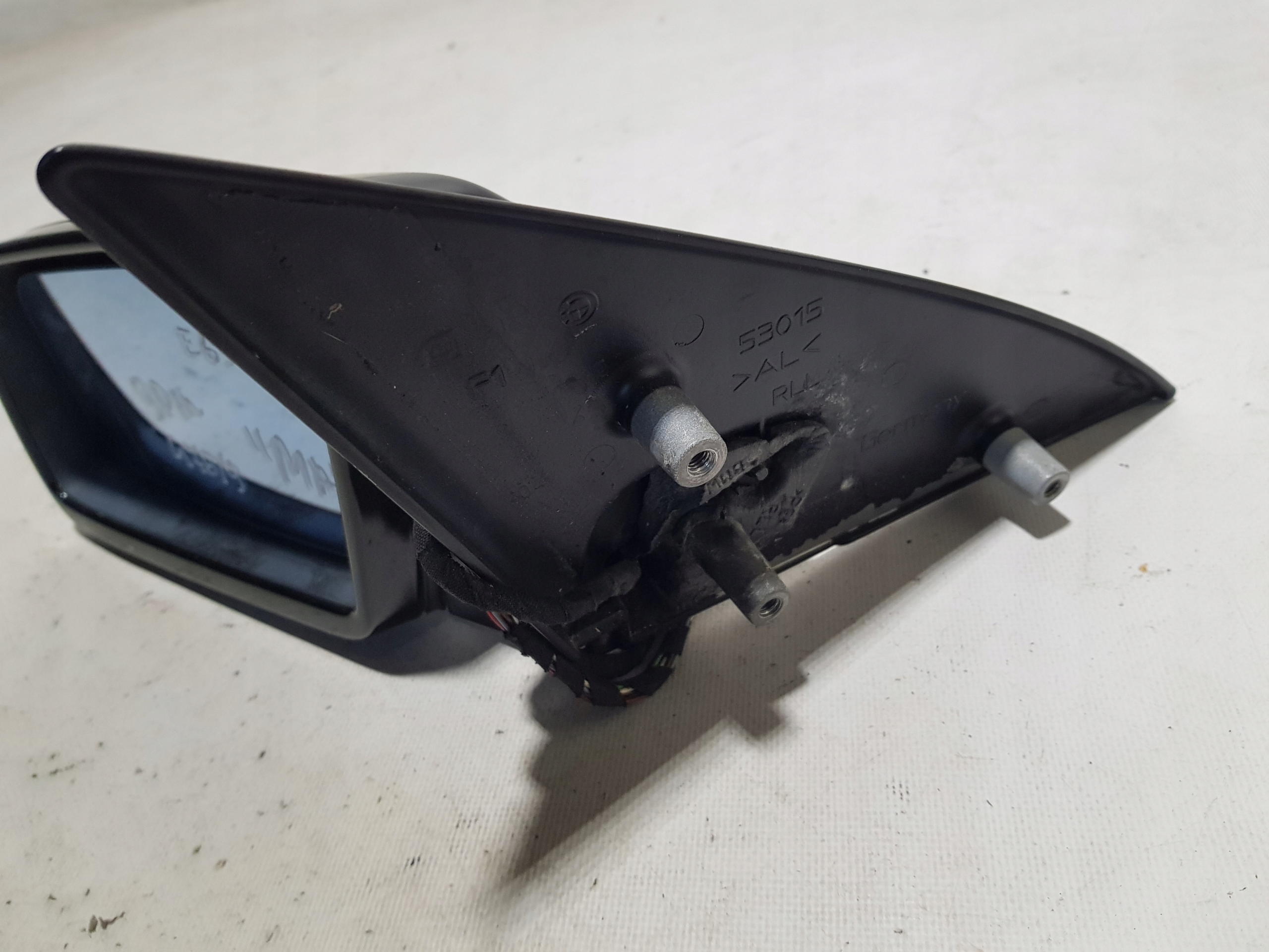Spiegel links BMW E63 E64 9 PIN 475 BLACK SAPPHIRE