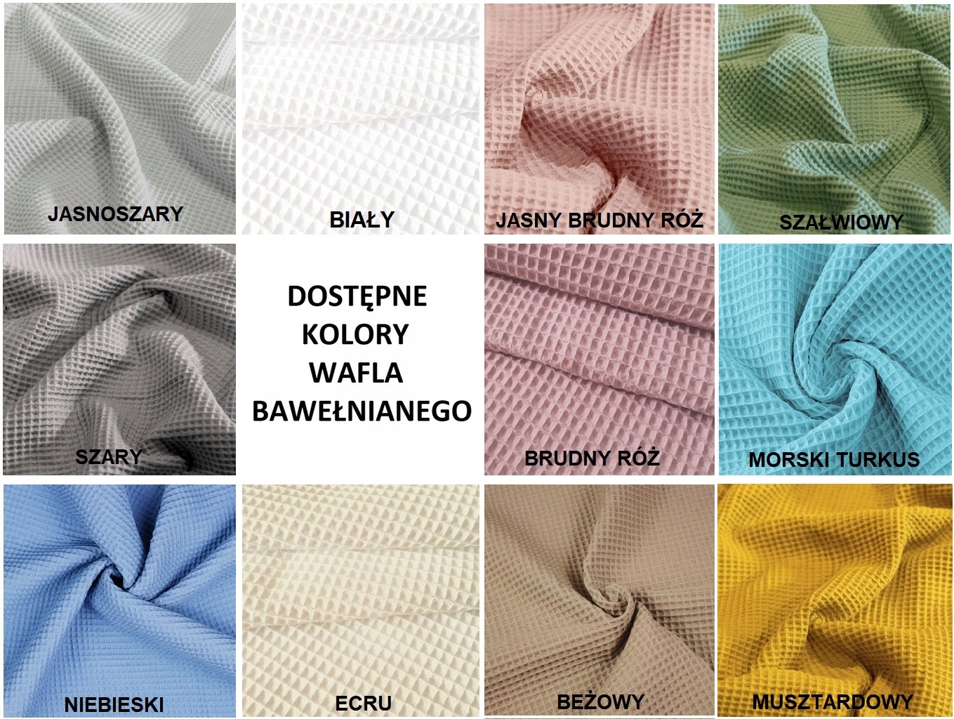 Zestaw do łóżeczka 3el Kocyk Warkocz Bawełna Wafel Szerokość produktu 77 cm