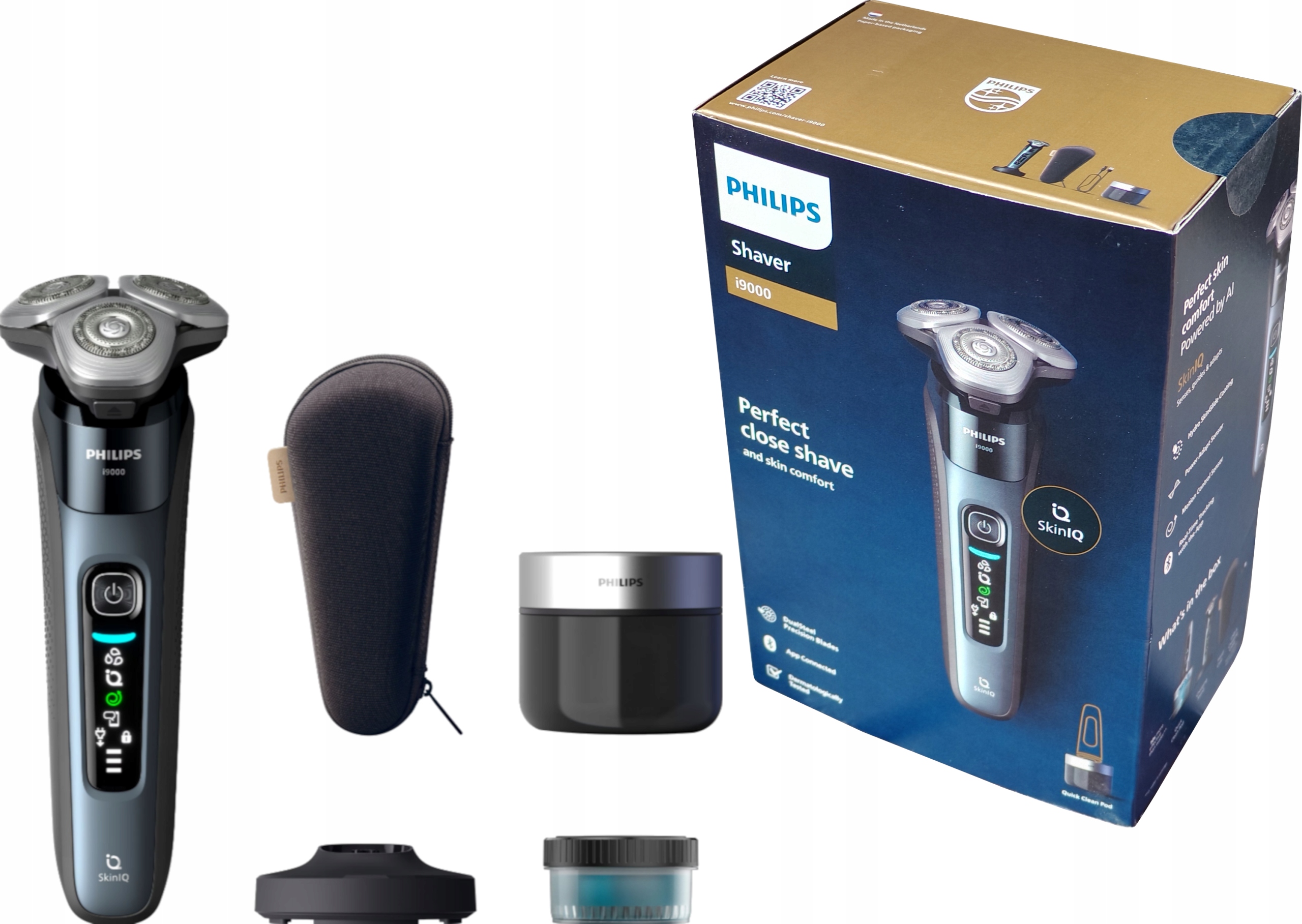 Holicí strojek Philips i9000 X9001/30 Skin Iq čisticí Holicí Strojek