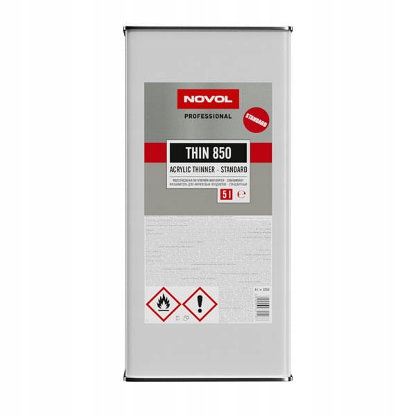 

Novol THIN850 Rozcienczalnik Akrylowy 5L 32116