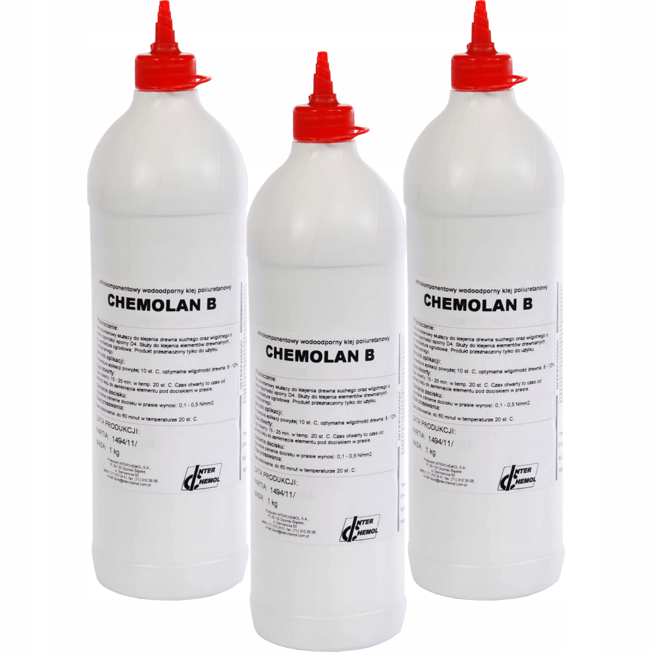 

Chemolan B Poliuretanowy Klej Drewno D4 3kg