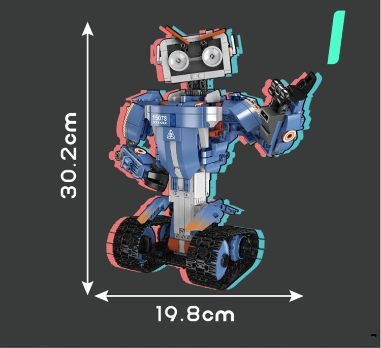 KLOCKI ROBOT EDUKACYJNY 5W1 ROBOTYKA ZESTAW KLOCKÓW TECHNIC CREATOR APP Płeć chłopcy dziewczynki