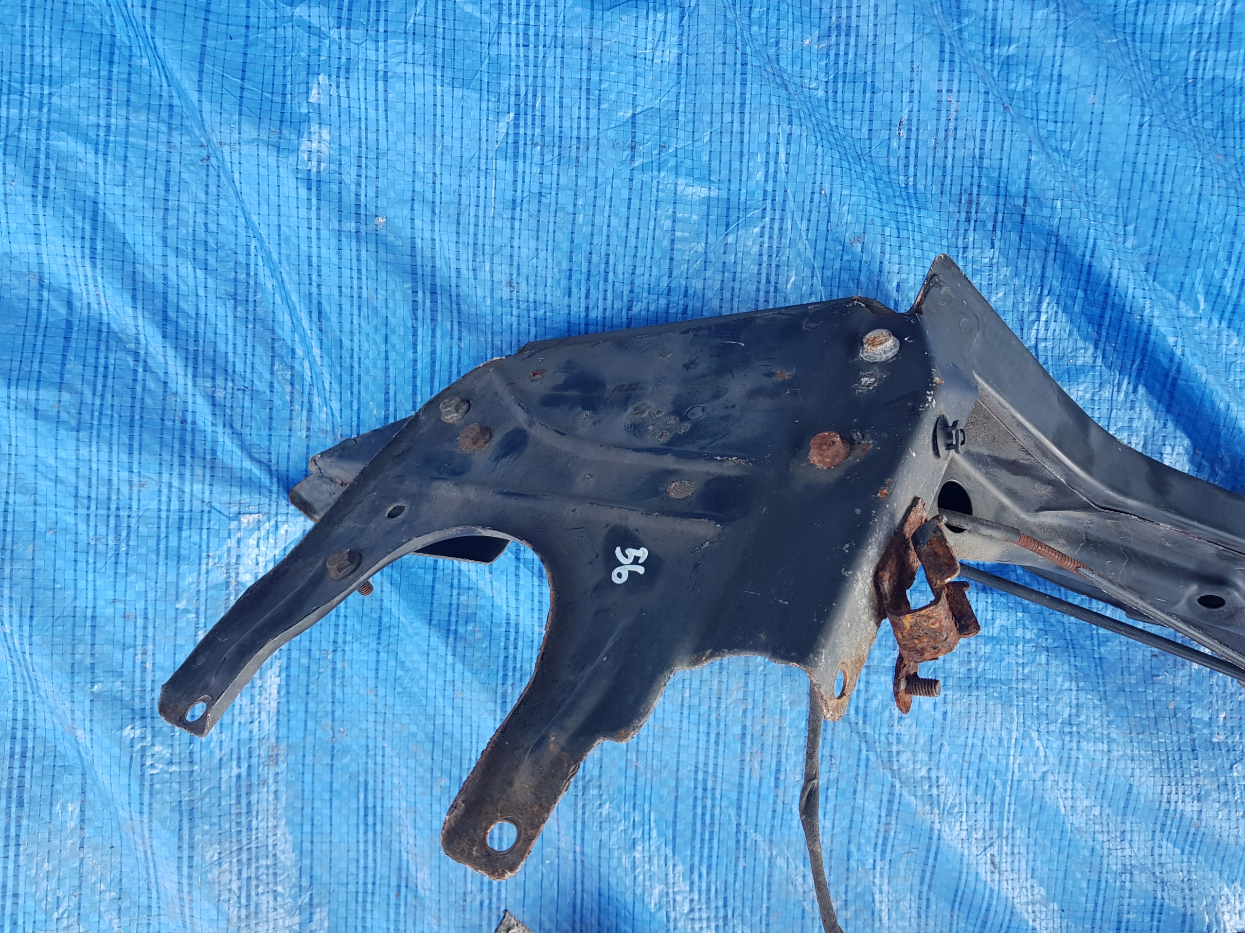 MERCEDES CLS W219 OKULAR panel wall pillar right front