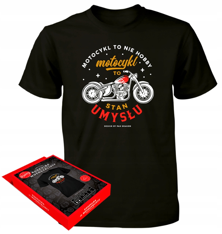 

Koszulka Hobby Motocykl To Stan Umysłu Roz.m