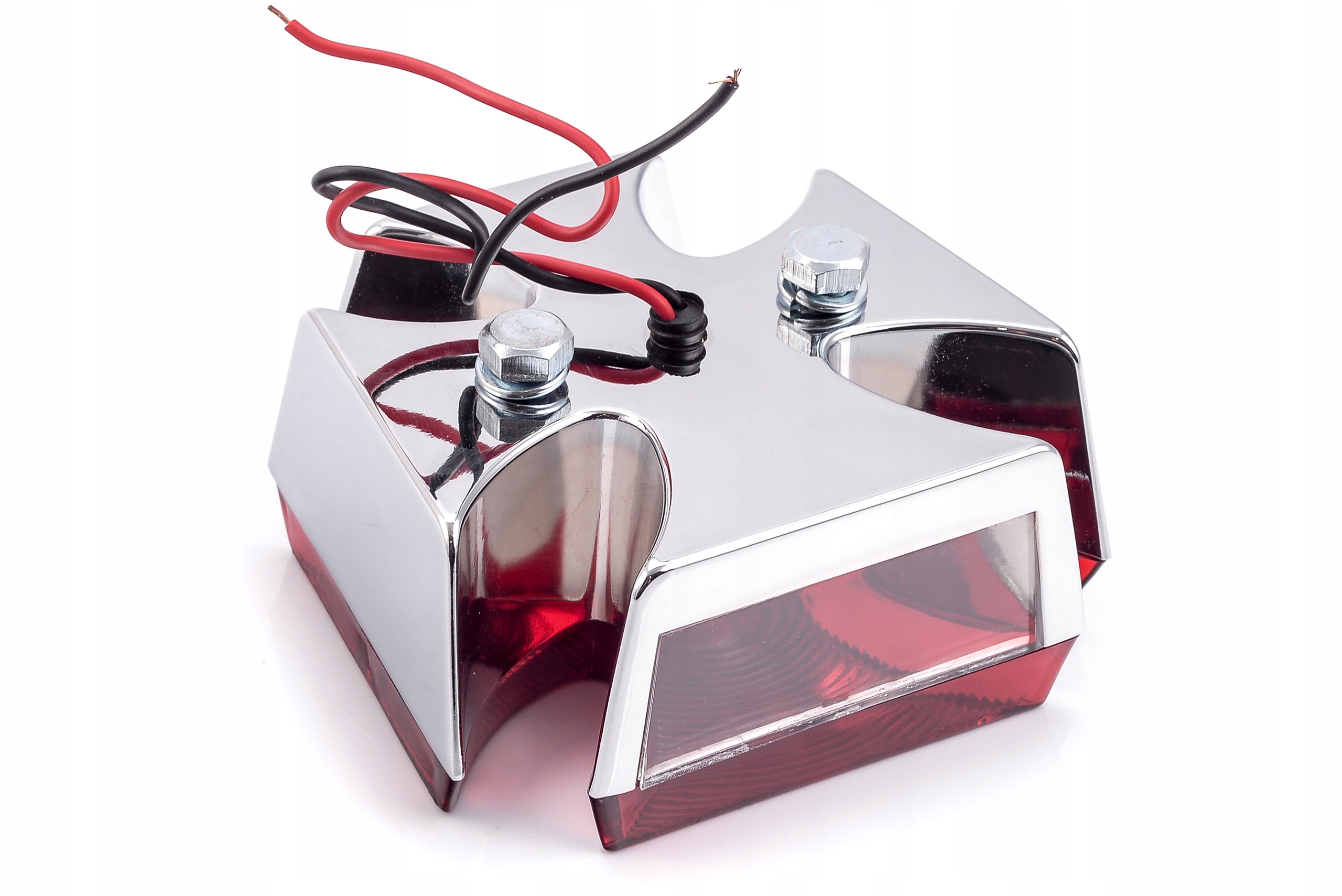 LAMPA TYŁ TYLNA KRZYŻ MALTAŃSKI CHROM CHOPPER DRAG Producent Kengo