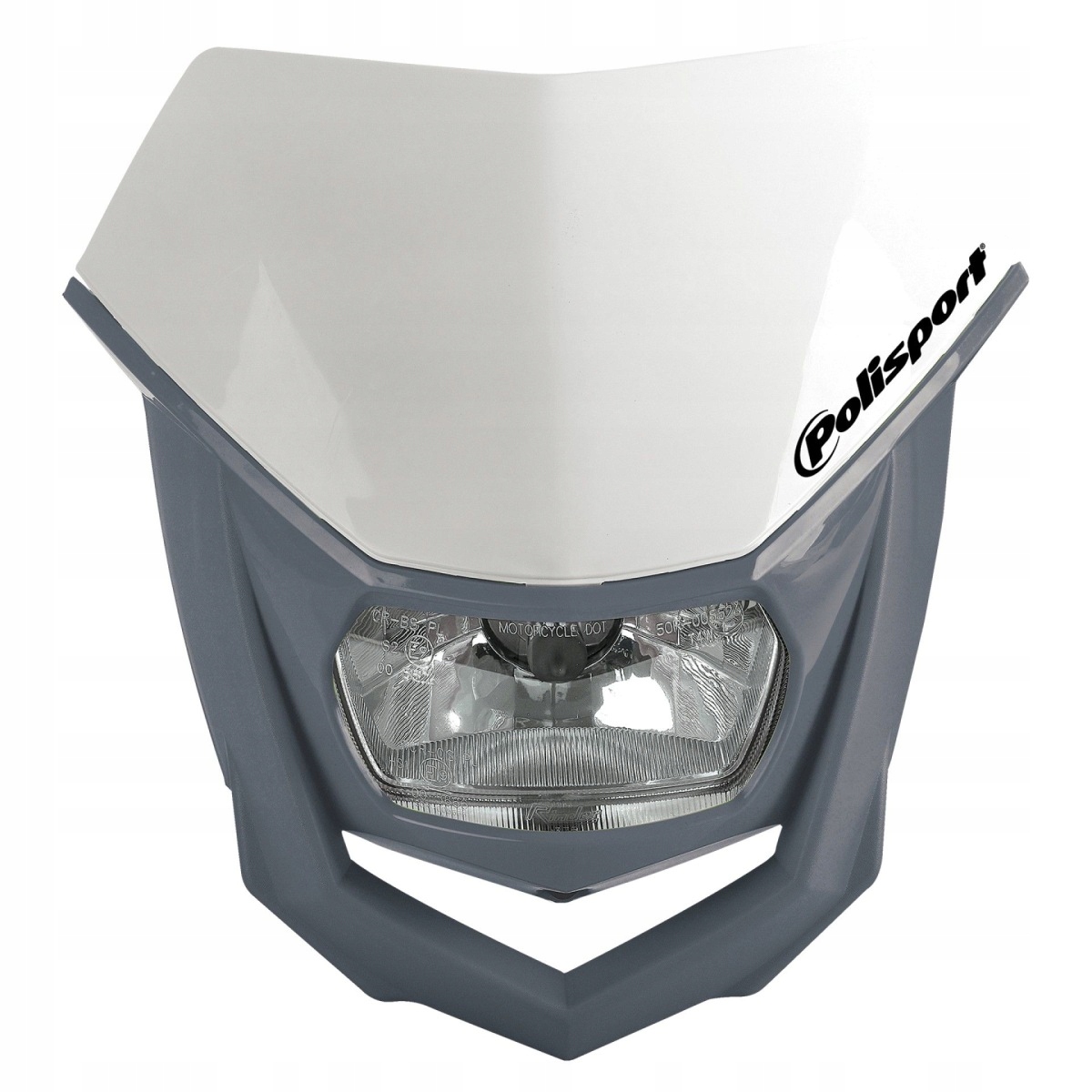 Predná Lampa Model Halo (halogénová Žiarovka) Farba Biela/šedá