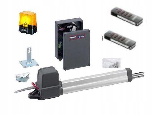 Sommer twist 200 EL do bram 1-skrzydłowych + lampa