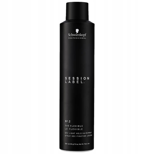Schwarzkopf Session Label Flexible Dry Suchý lak na vlasy 300 ml