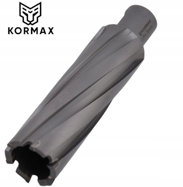 Trepanační fréza s karbidem 28 x 75 mm vrták 28 x 75 Weldon Kormax