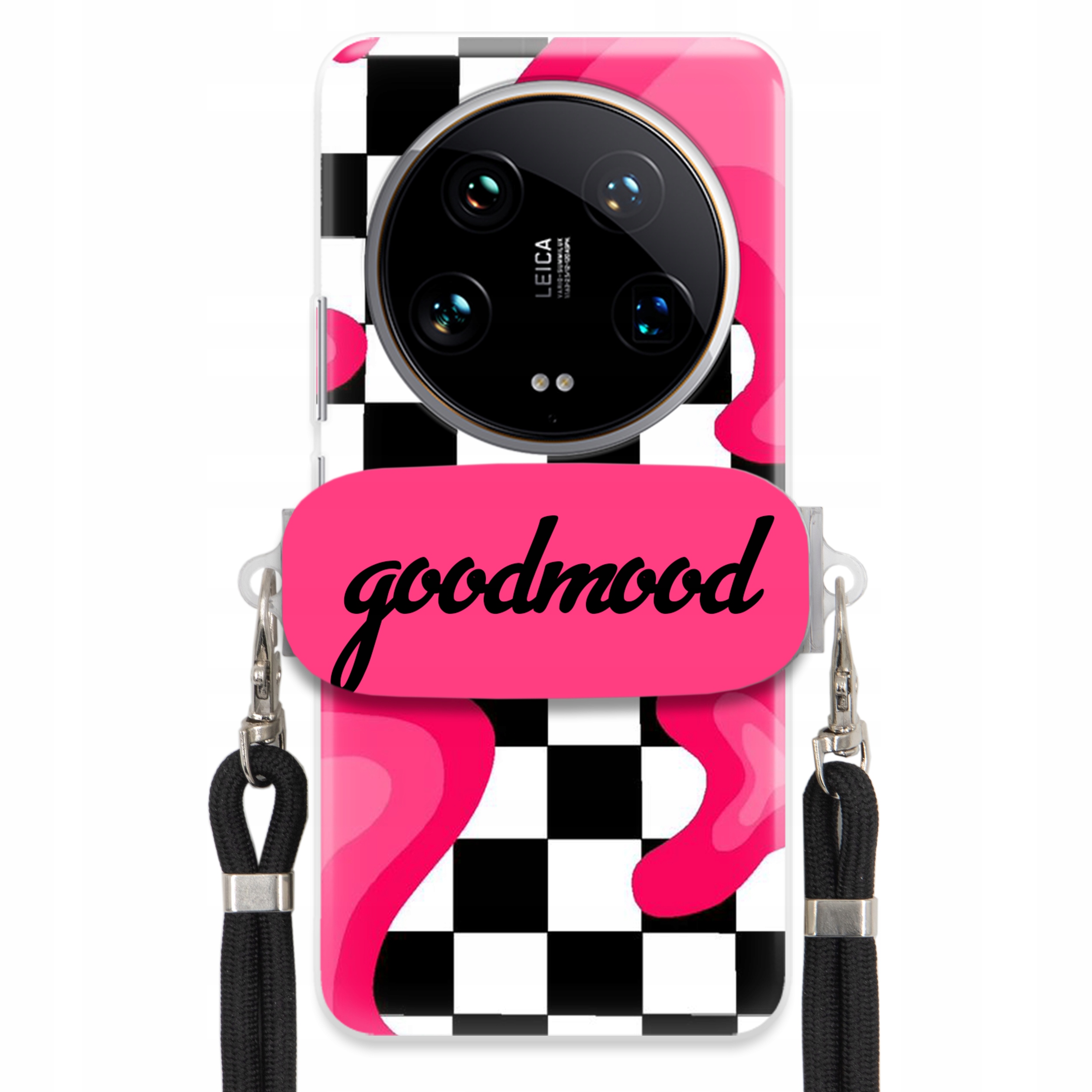 Puzdro Pre Xiaomi 14 Ultra Set Puzdro Držiak Vodítko Čierne Pre Teen Splash