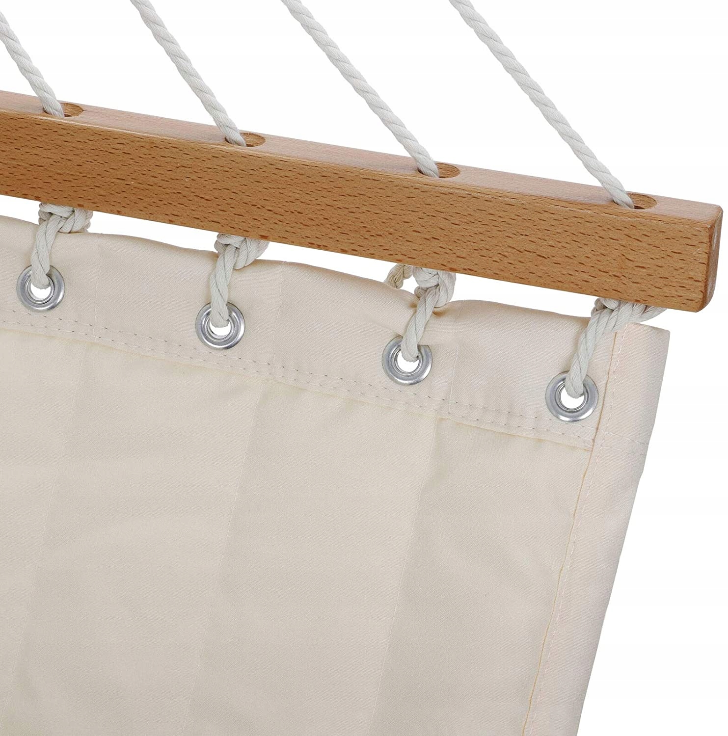 Hamak pikowany dwuosobowy 200x140cm z poprzeczką + poduszka beżowy Producent Zolta