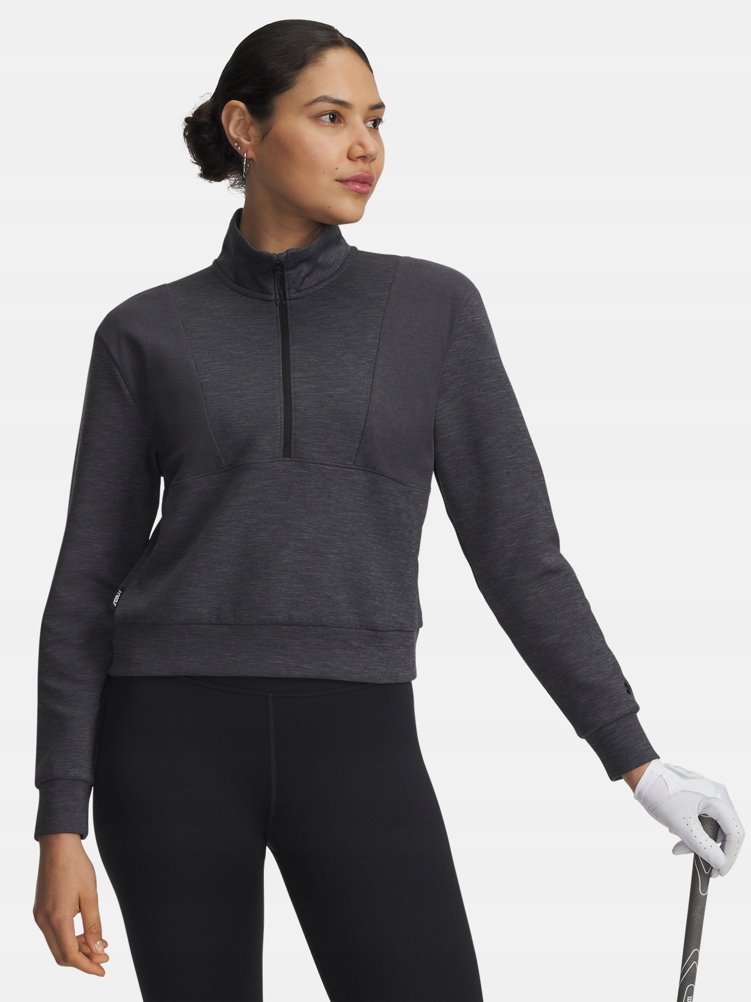 Under Armour Dámská mikina Under Armour Ua Drive Midlayer Pullover-BLK