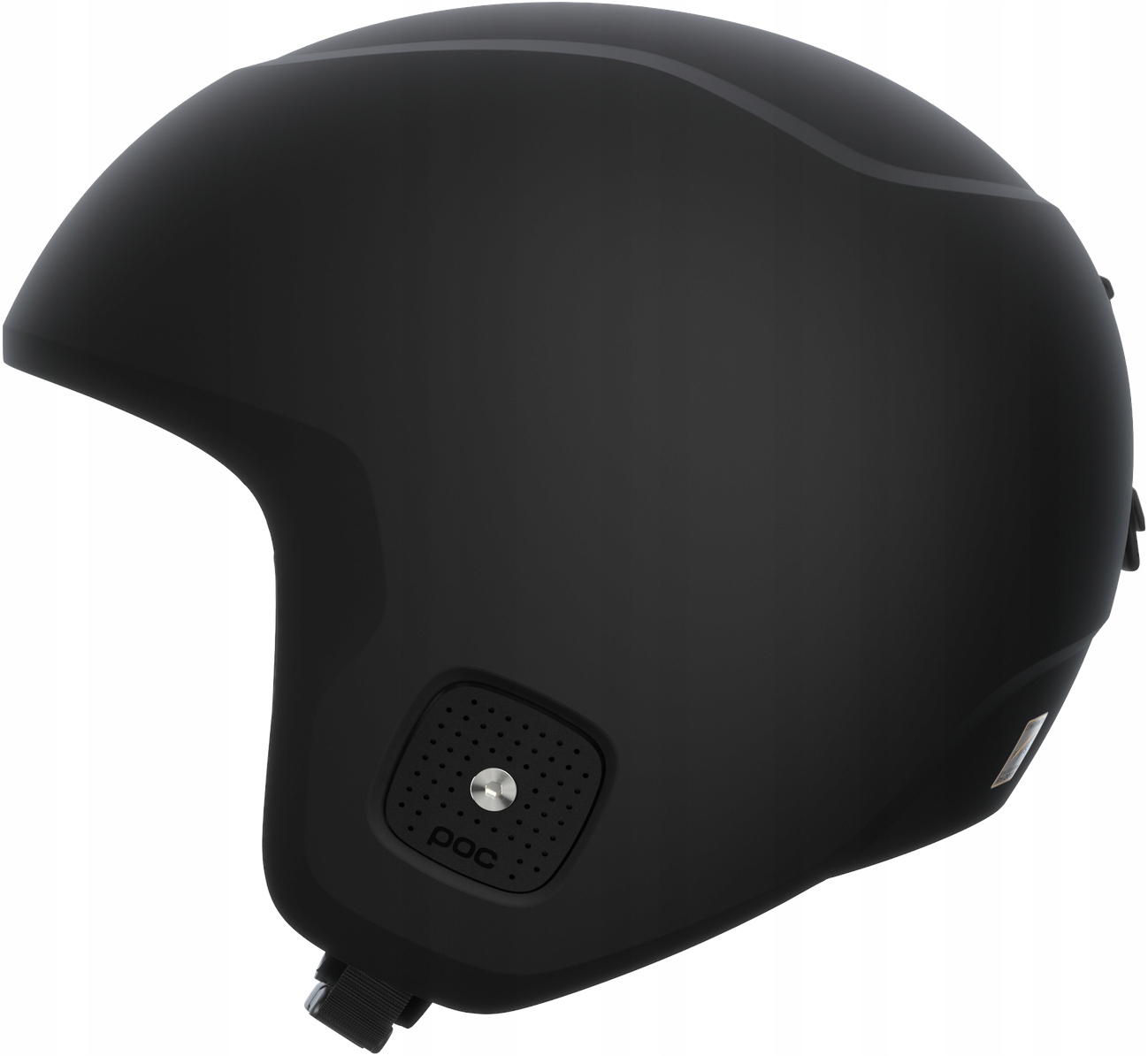 Juniorská lyžařská helma Poc Skull Dura Jr vel. M/L 55-58 cm, barva Uranium Black Matt (matná černá)