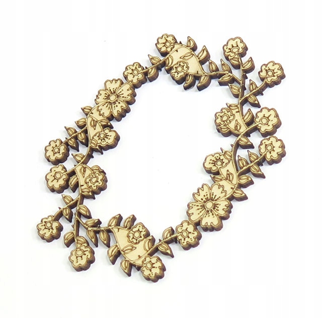

Dekor Ramka Wianek 200x154mm Ozdoba Sklejka RQ87
