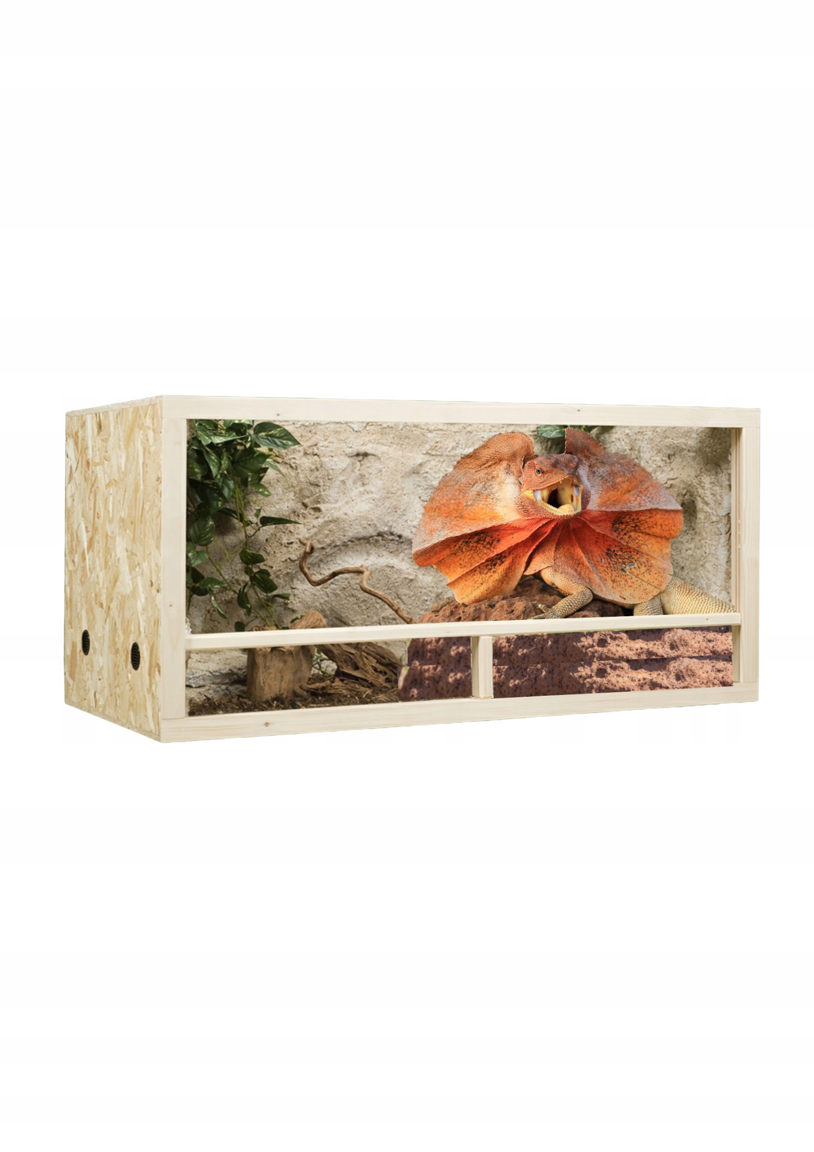 Levně Terárium z osb desky 150x80x80 cm