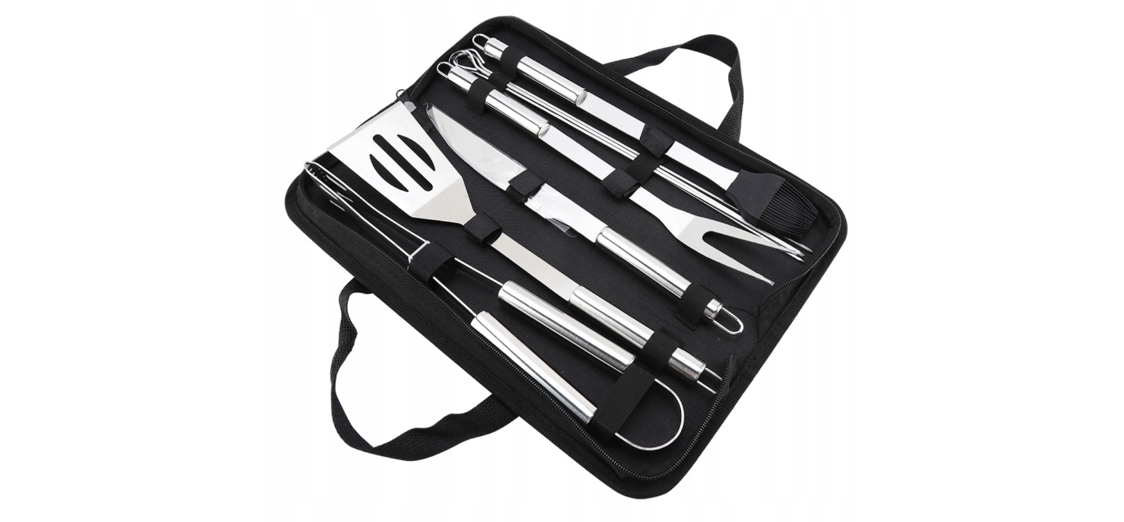 ПРОФЕСІЙНИЙ НАБІР АКСЕСУАРІВ ІНСТРУМЕНТИ ДЛЯ ГРИЛЮ КЕЙФ 9 ШТ. ELLEGANCE ## Виробник MCS