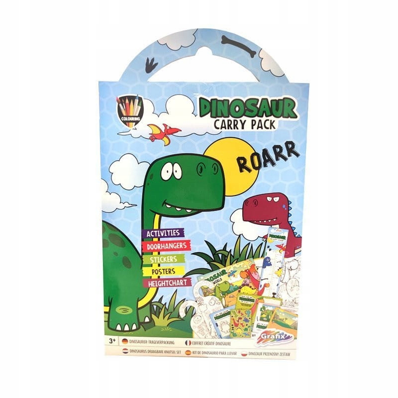 

Zestaw do kolorowania i ćwiczeń Dino Grafix