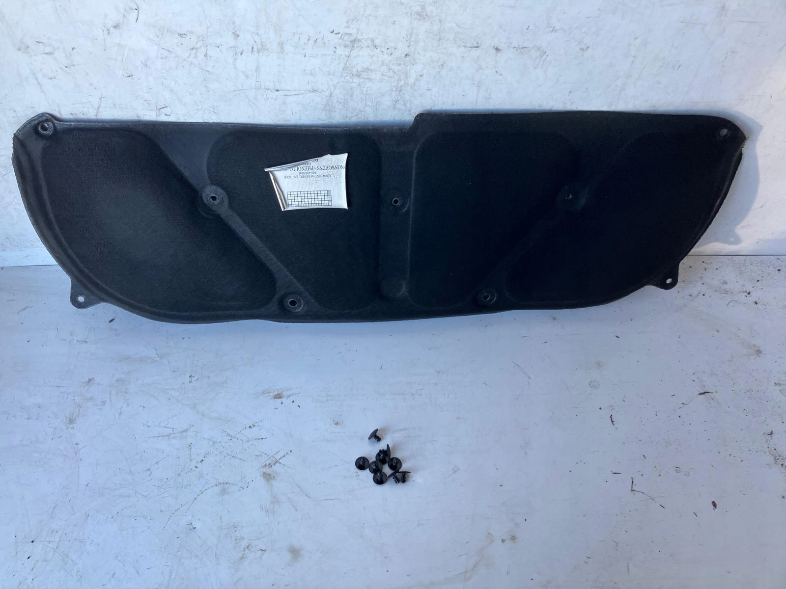 Insonorisation du capot DACIA SPRING 658405369R