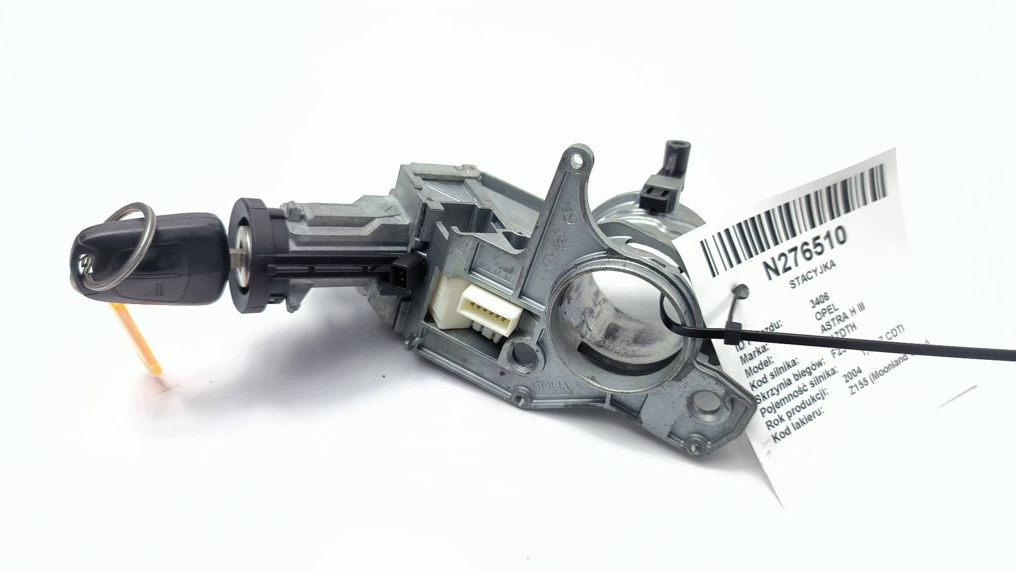 ignition key 2421430 OPEL ASTRA H III
