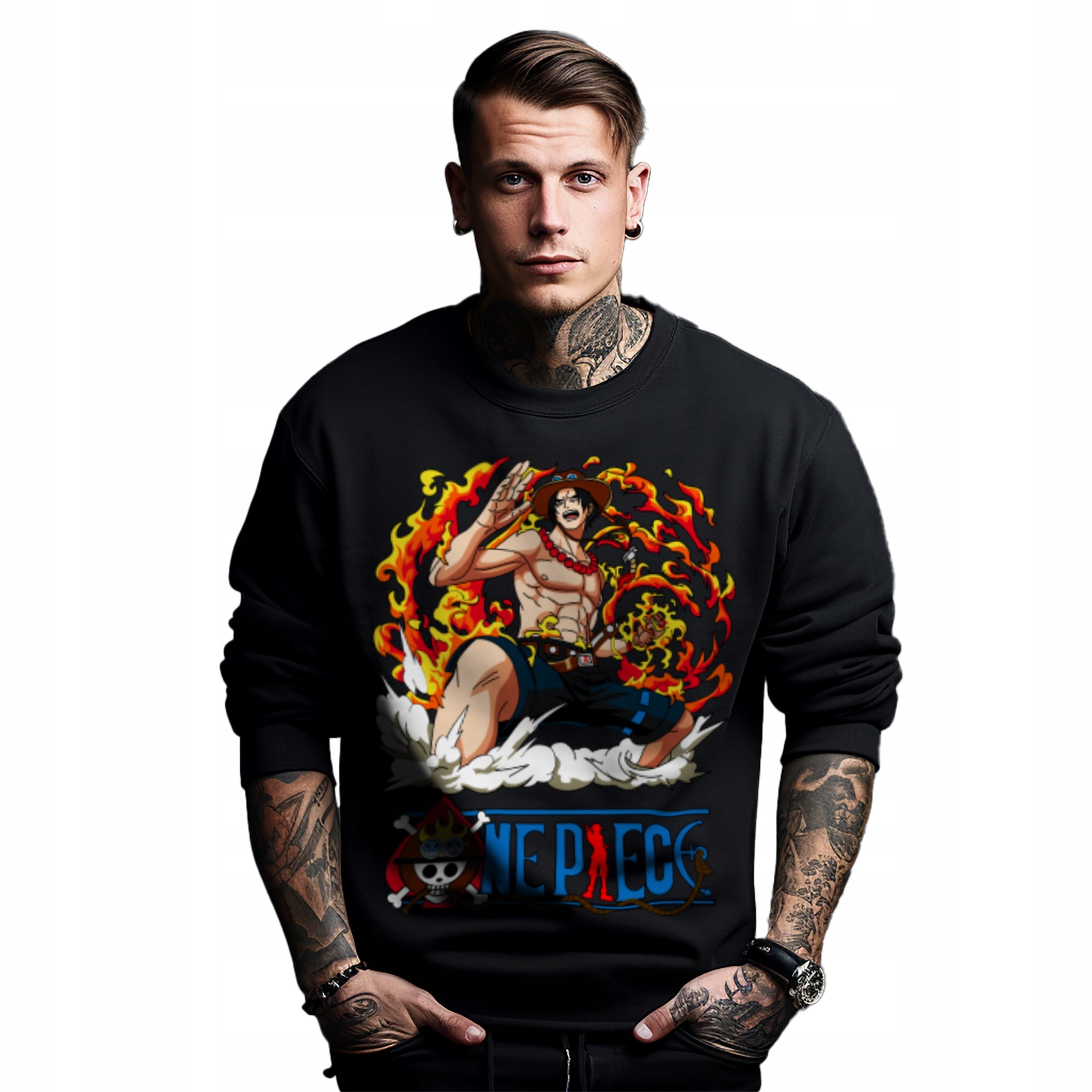 Mikina s potiskem Anime One Piece
