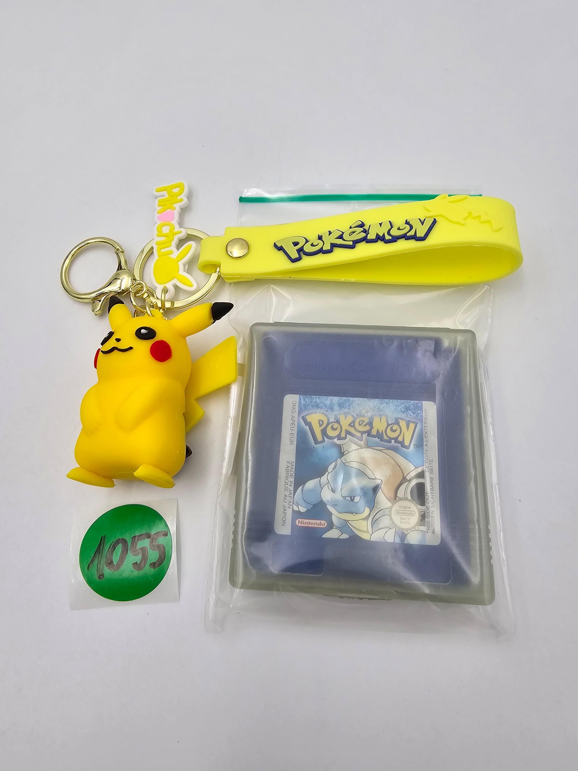 POKEMON BLUE VERSION ORYGINAŁ + GRATIS BRELOCZEK Platforma Nintendo Game Boy Color