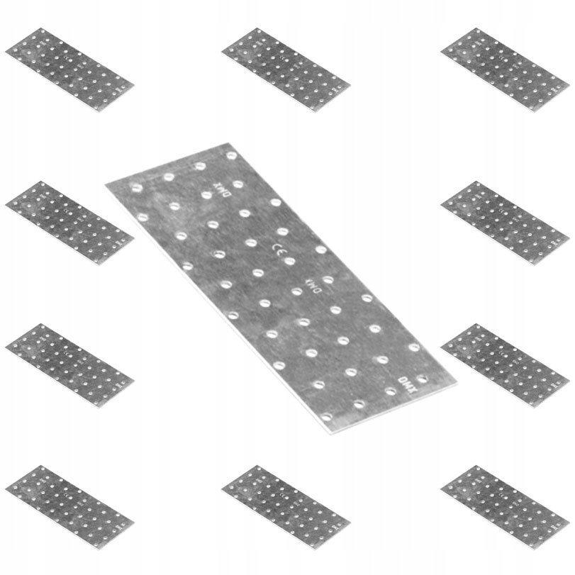 

PP9 Płytka Perforowana Łącznik Płaski 80x200 10szt