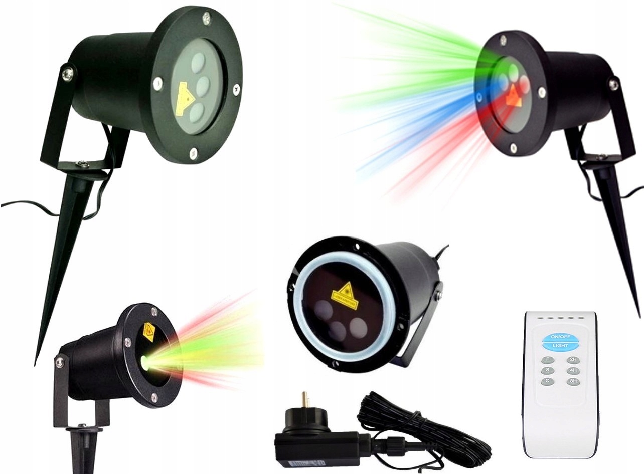 Rgb Laserový Projektor S Pohyblivým Vánočním Dárek Lampy Na Vánoční Stromek Star Shower