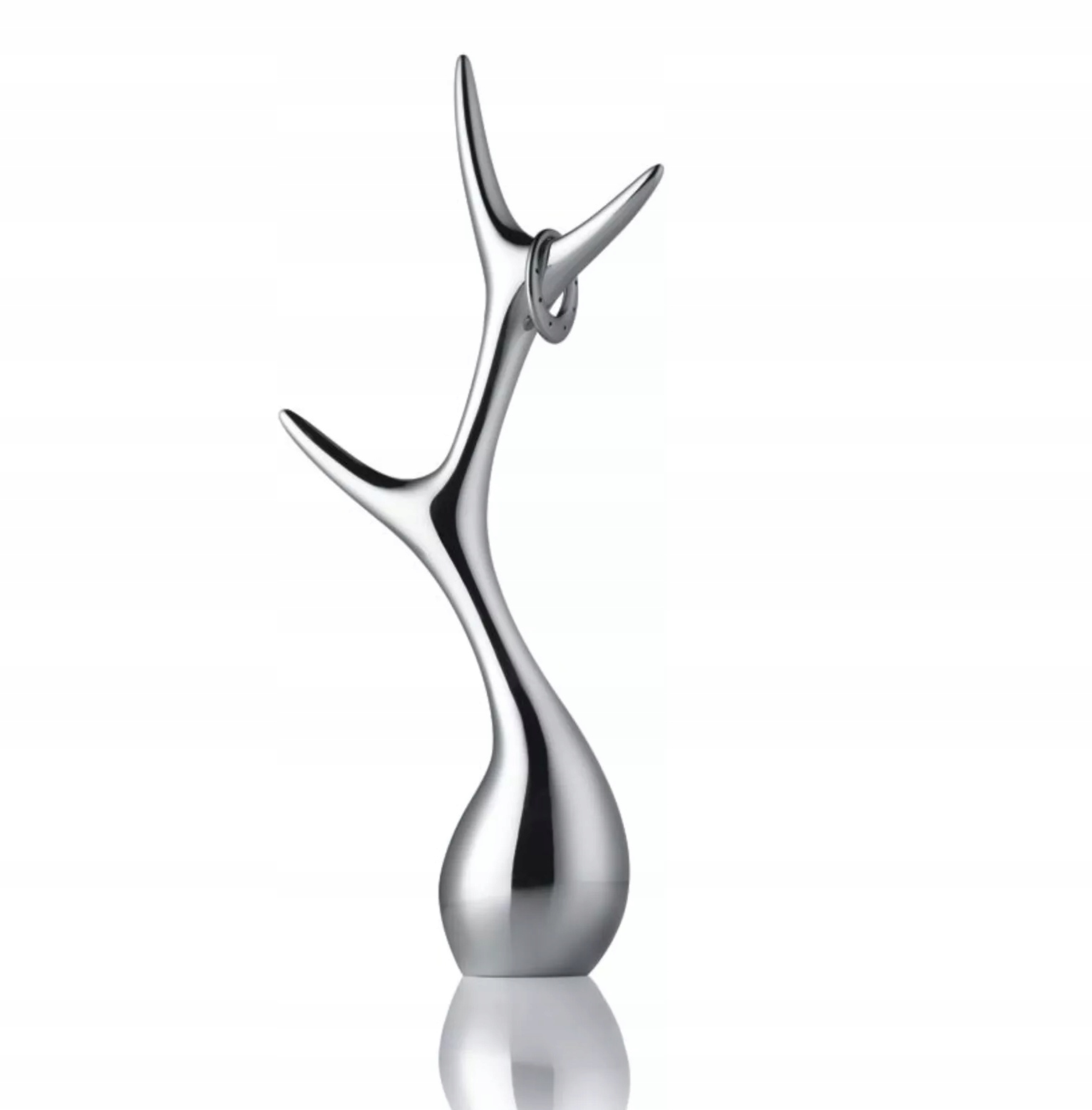 Menu Unplugged Stojan Stromek na šperky 38 cm Stříbrný leštěný