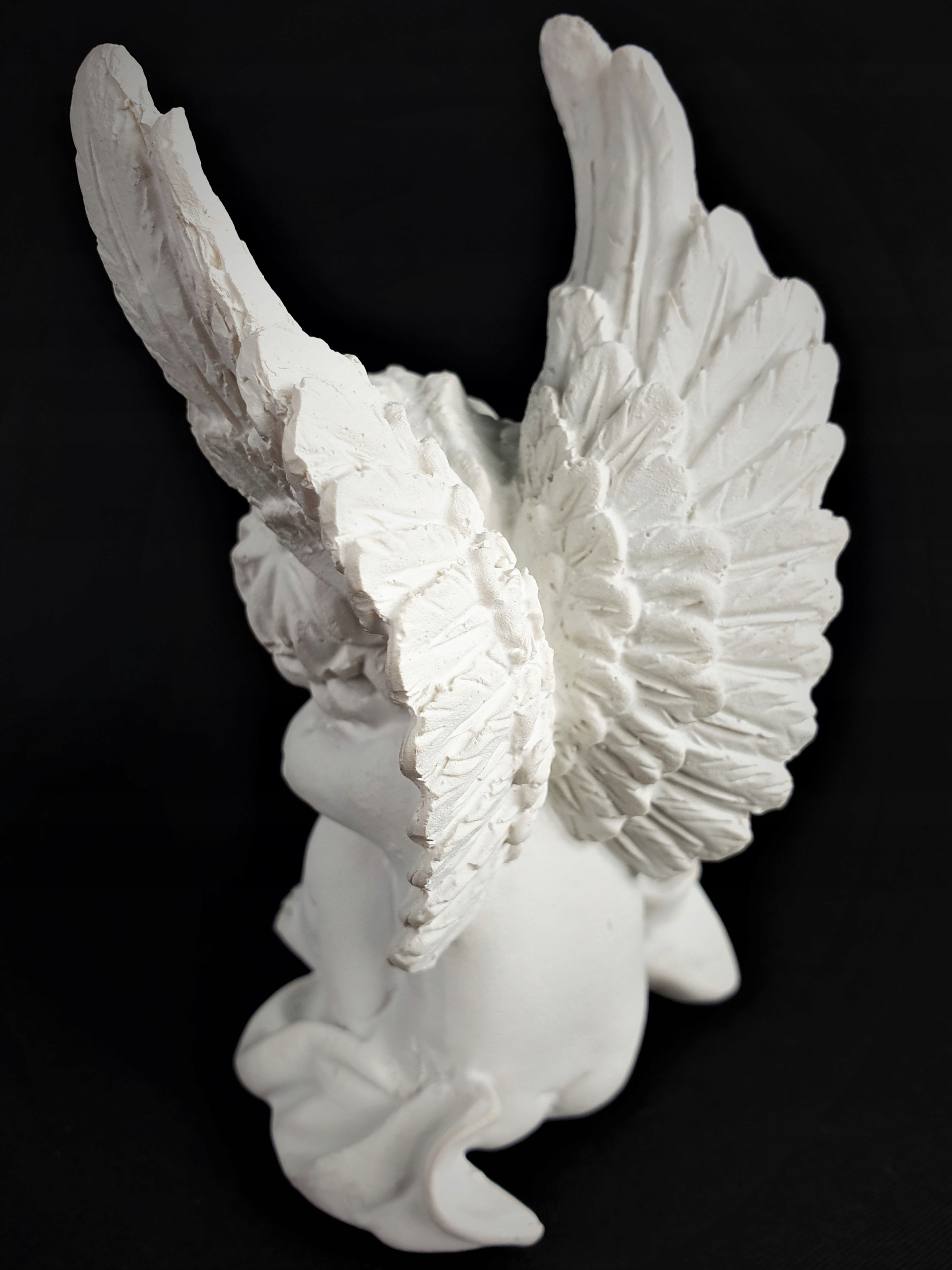 ANIOŁEK FIGURKA ANIOŁ ZNICZ OZDOBA GRÓB PREZENT Waga produktu z opakowaniem jednostkowym 0.055 kg