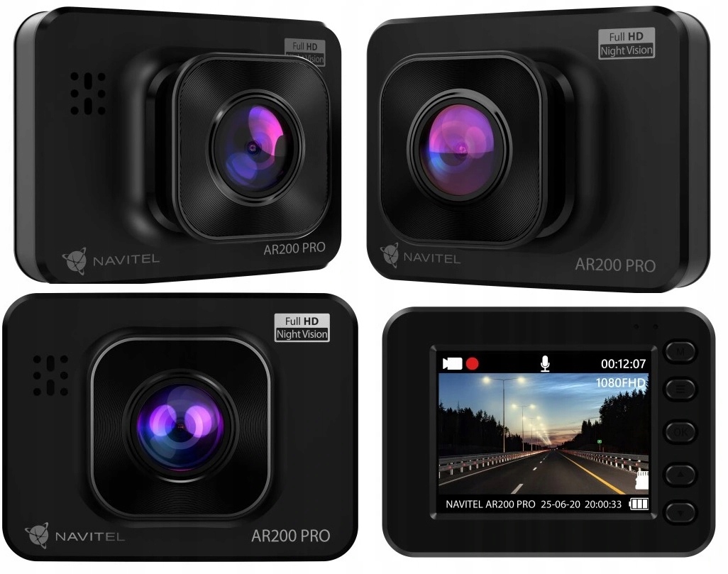 

Wideorejestrator Navitel AR200 Pro 2" Fhd