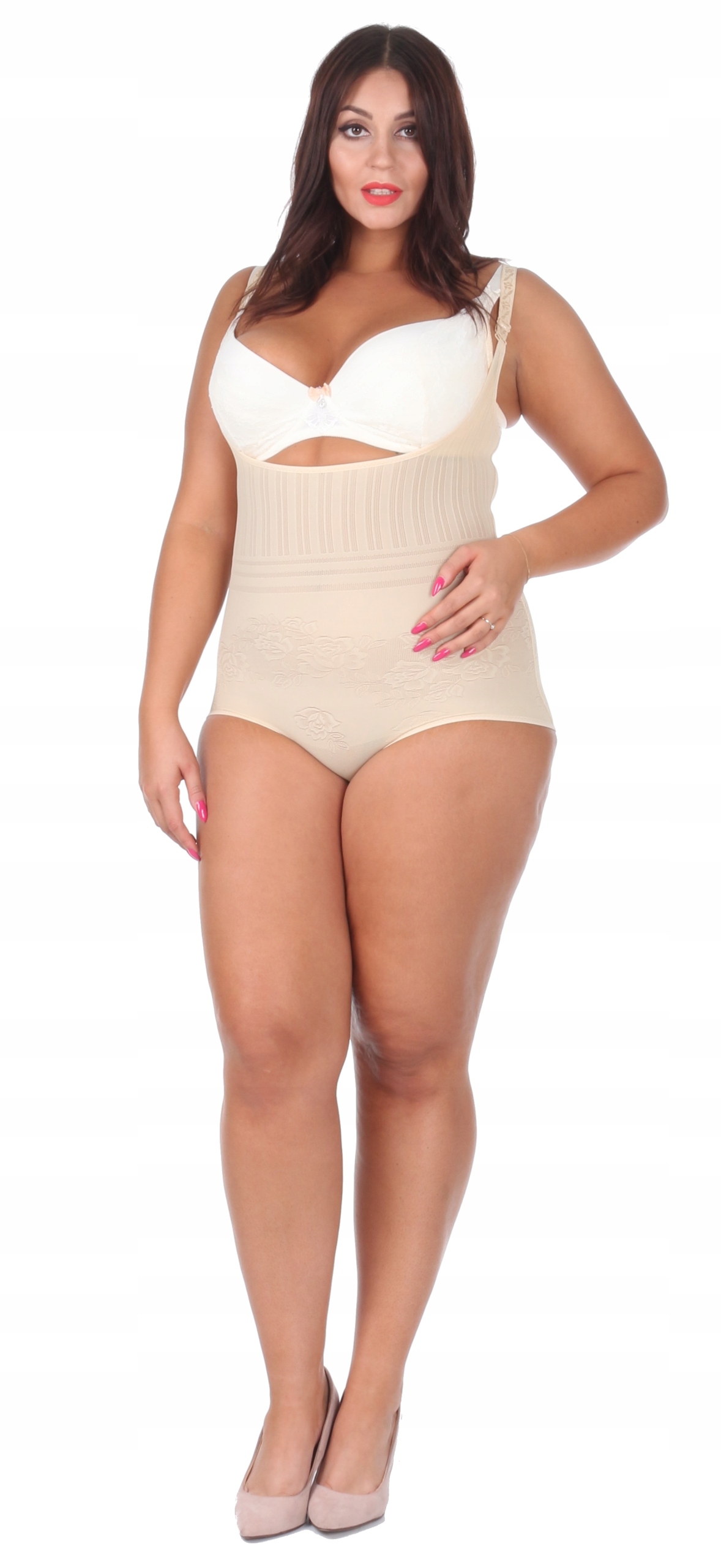 BODY mocno WYSZCZUPLAJĄCE gorset PLUS SIZE majtki Marka Inna marka