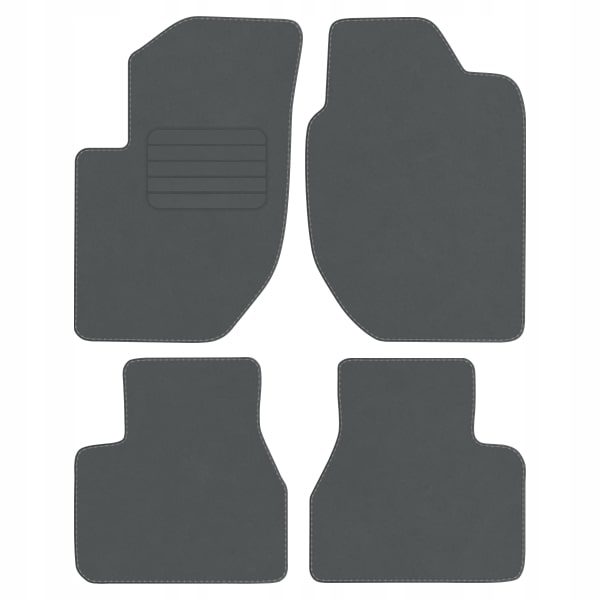 Land Rover Freelander I 1998 – 2006 automatické velurové koberce Šedý Prem