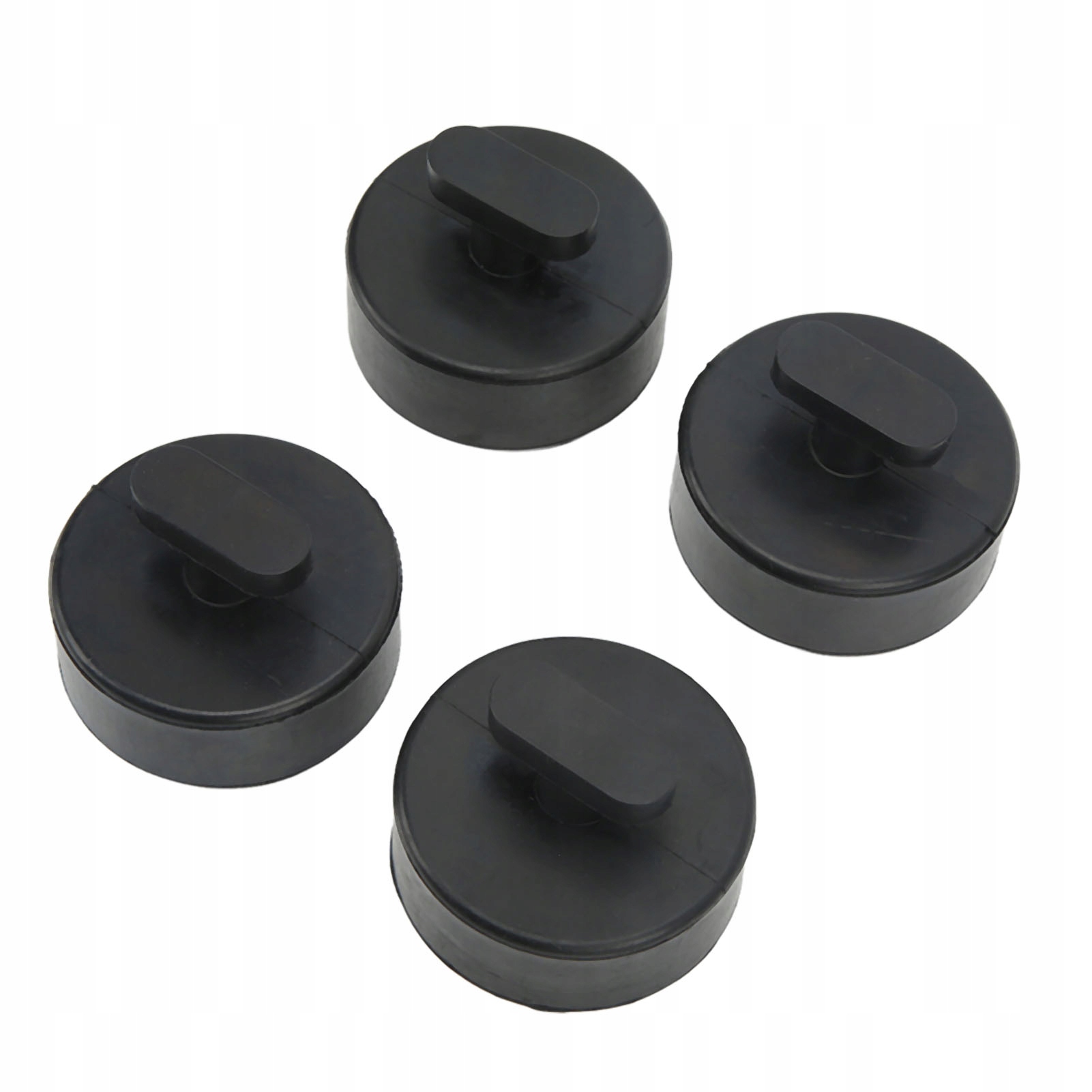 4PCS Jack Point Support Pad Pucks Rubber Larger Static Friction Replacement Marka bez marki