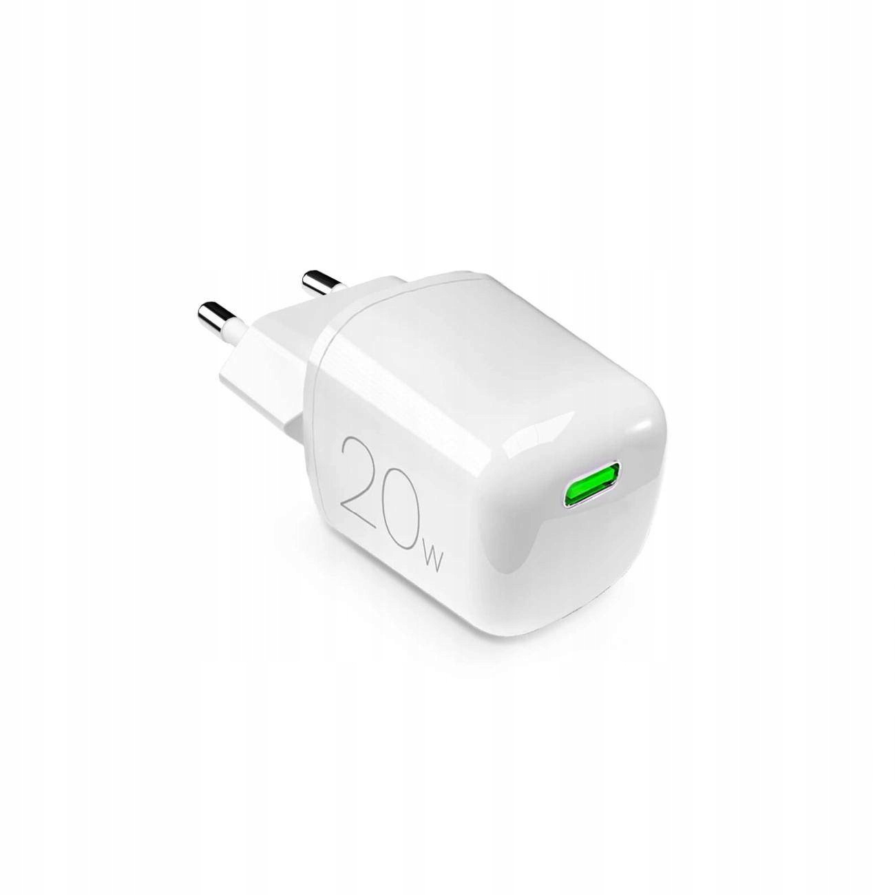 Síťová nabíječka Puro 20W Gan Usb-C bílá