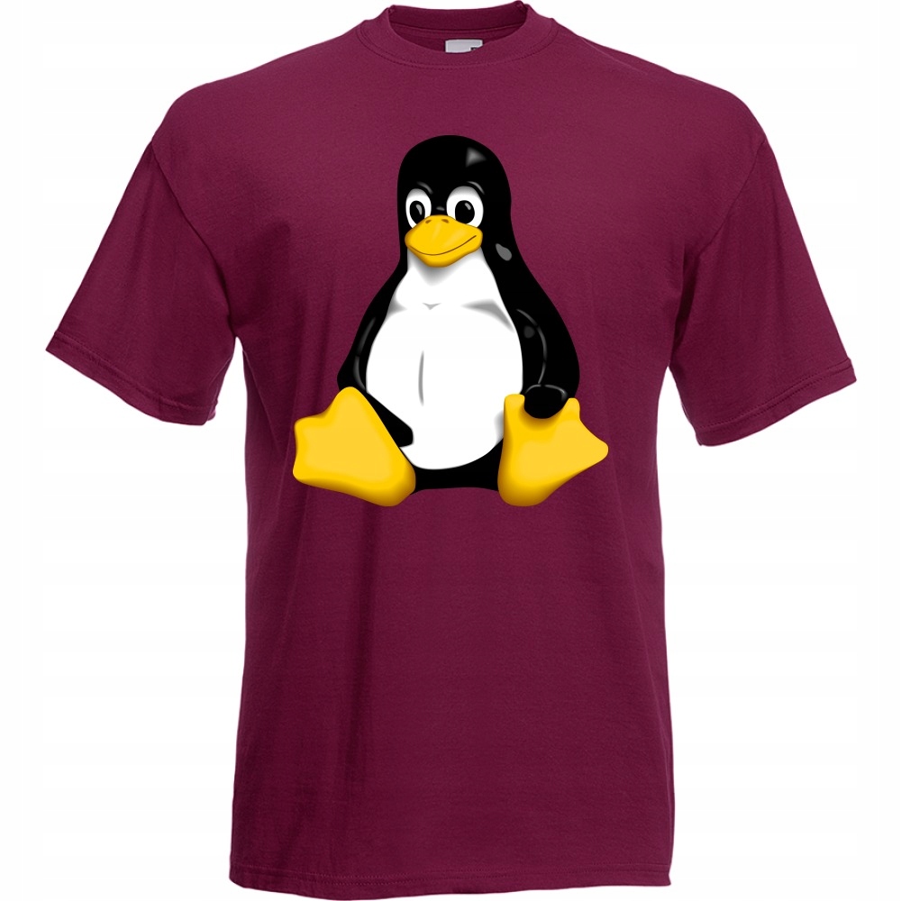 

Koszulka tux pingwin linux XL burgund