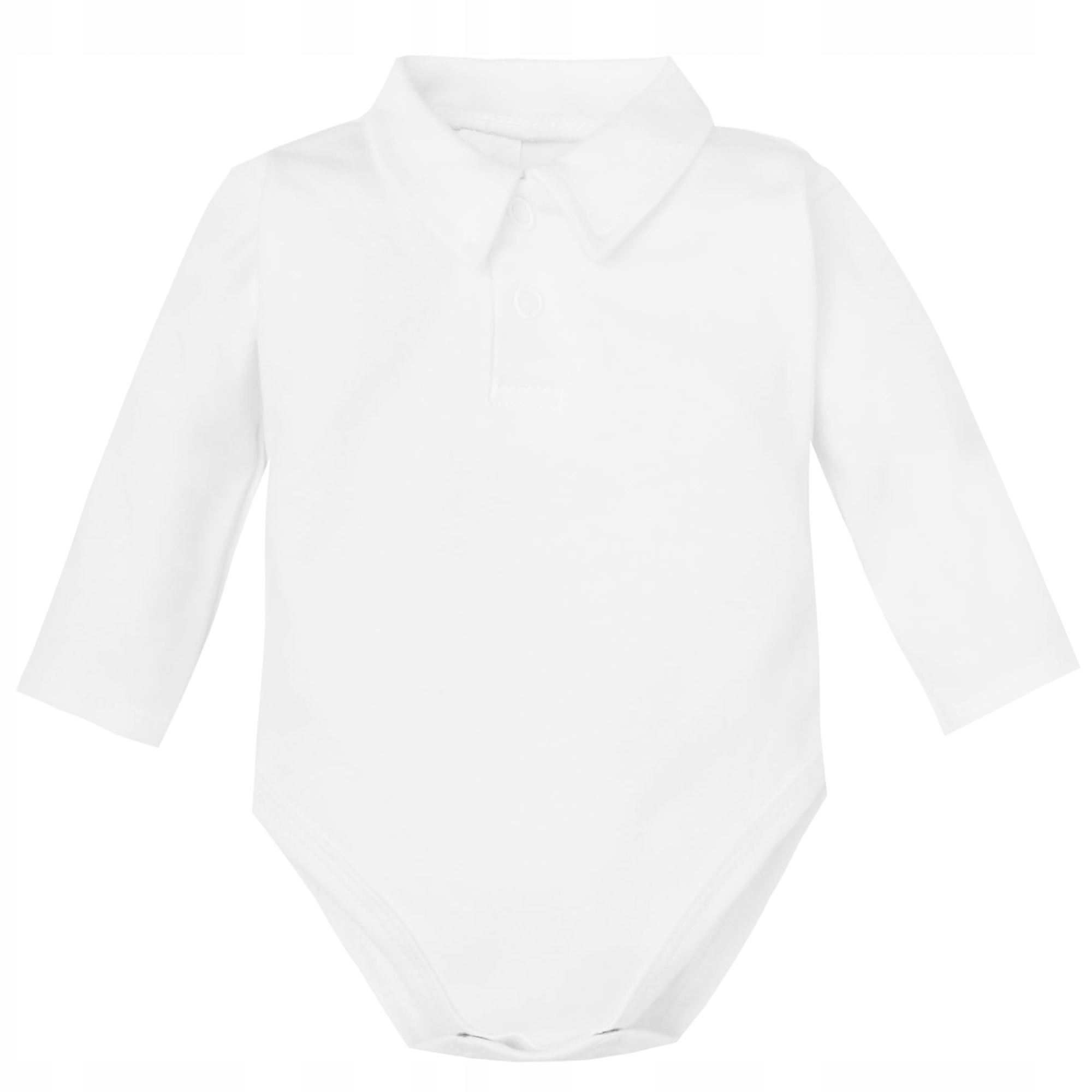 

Body Polo Z Kołnierzykiem białe 68 wizytowe Mrofi