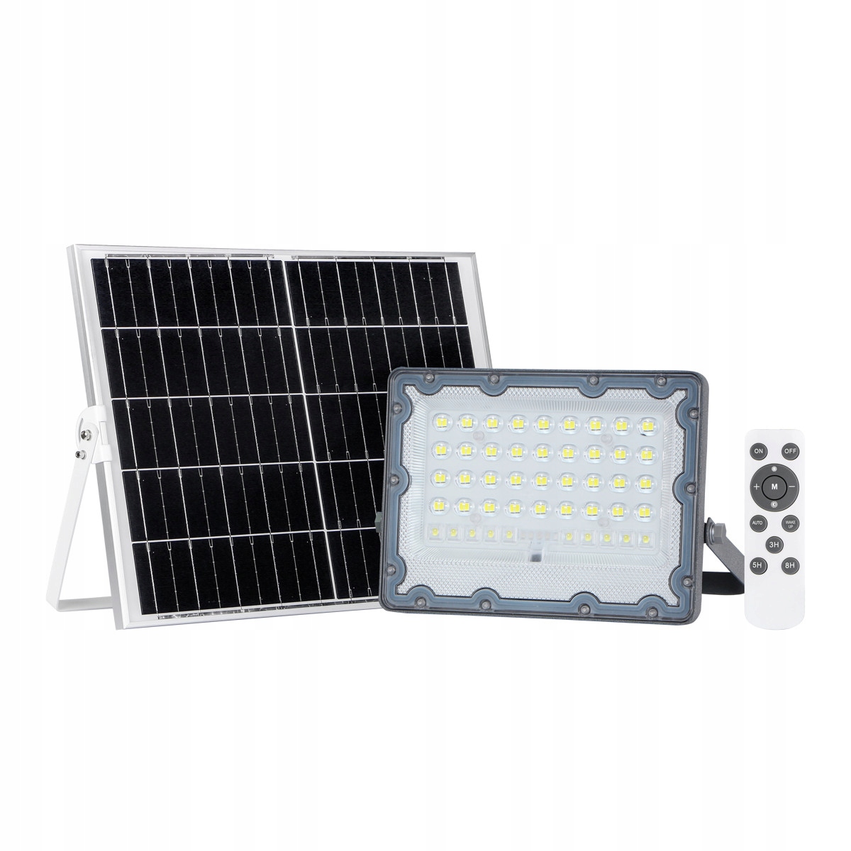 Italux Tiára solární Led reflektor 100W 4000K IP65 dálkový ovladač