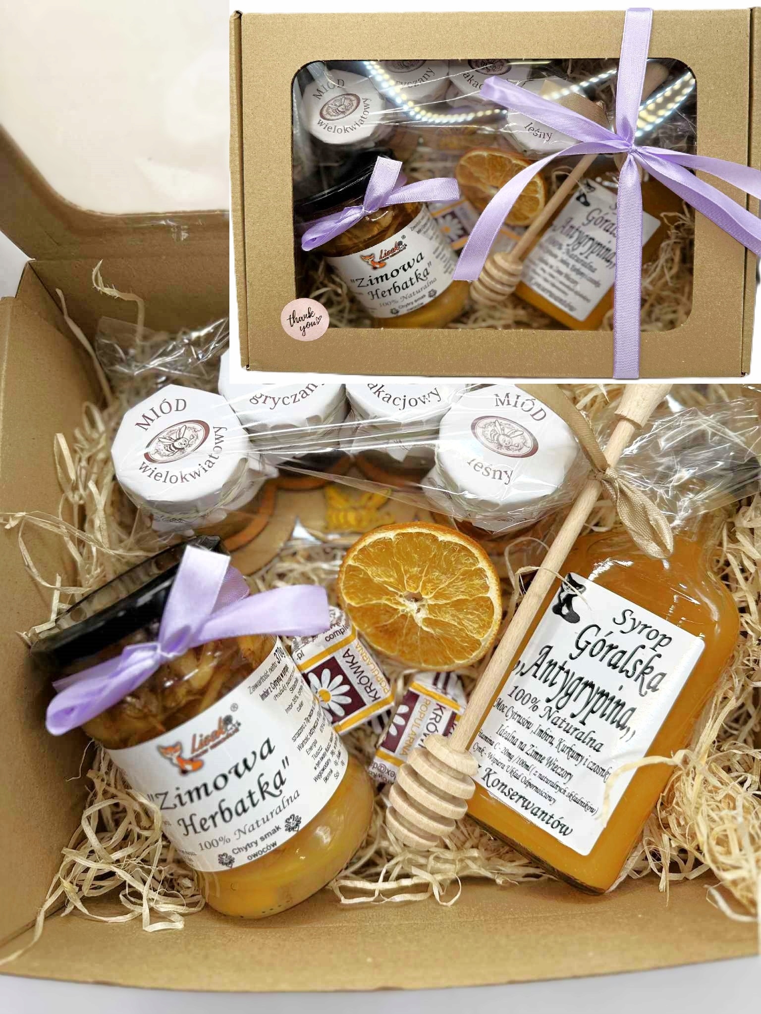 Podhalańskie Smaki Nr.1 Paczka Prezentowa Lisek Pełnowartościowe Produkty