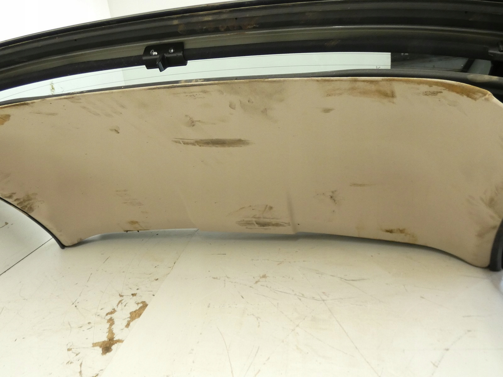 roof TWARDY support SKLADANY side window BMW Z4 E89 SPACEGRAU METALLIC