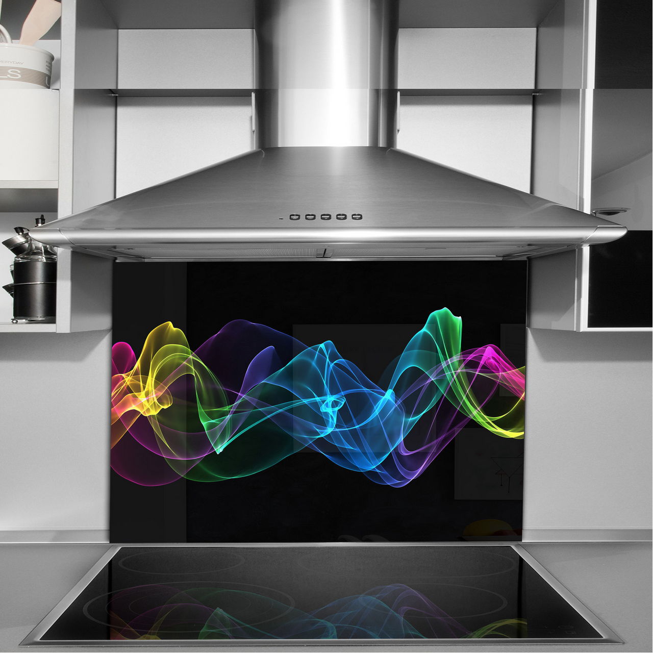 dekor szkło panel hartowany HD 90x65 abstrakcja Marka Follow The Glass