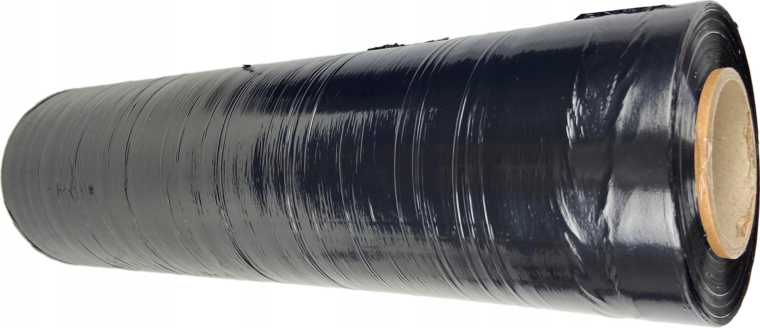 FOLIA STRETCH 4x 5KG strecz CZARNA MOCNA 23 um Waga netto folii 4.2 kg