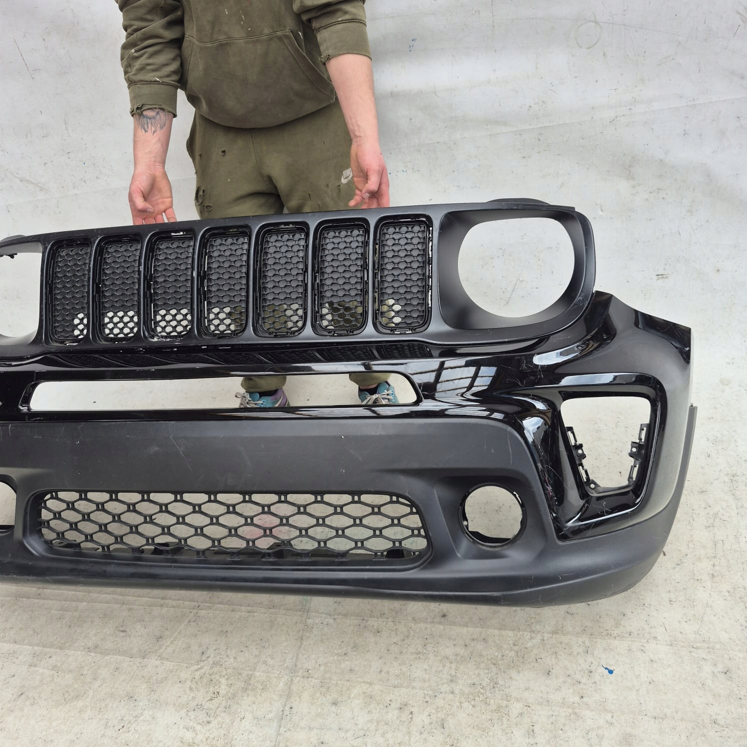 JEEP RENEGADE LIFT 2018- bumper front front grill 52100413