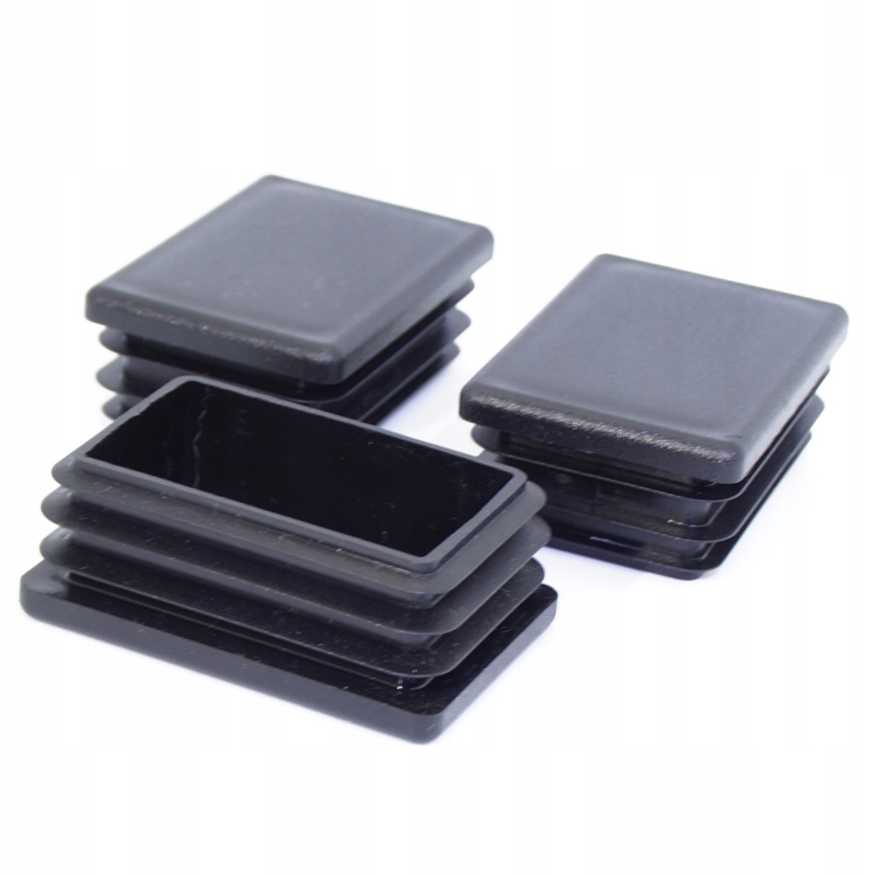 ZAŚLEPKA WEWNĘTRZNA KAPA KOREK ZATYCZKA NA PROFIL SŁUPEK 50x30 CZARNY 10 SZ