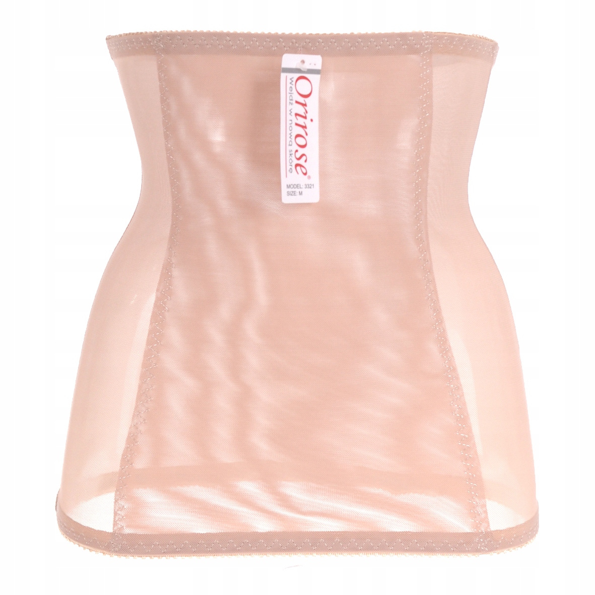 Orirose Wysoki PAS gorset mocno WYSZCZUPLAJĄCY modelujący BRZUCH poporodowy Marka Orirose