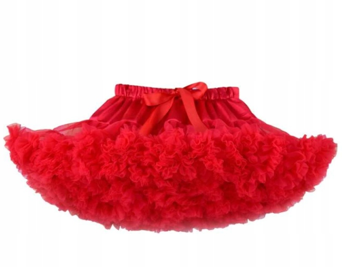 Tiulowa spódniczka PIĘKNA PUSZYSTA Z FALBANKAMI Rozmiar (new) 86 (81 - 86 cm)