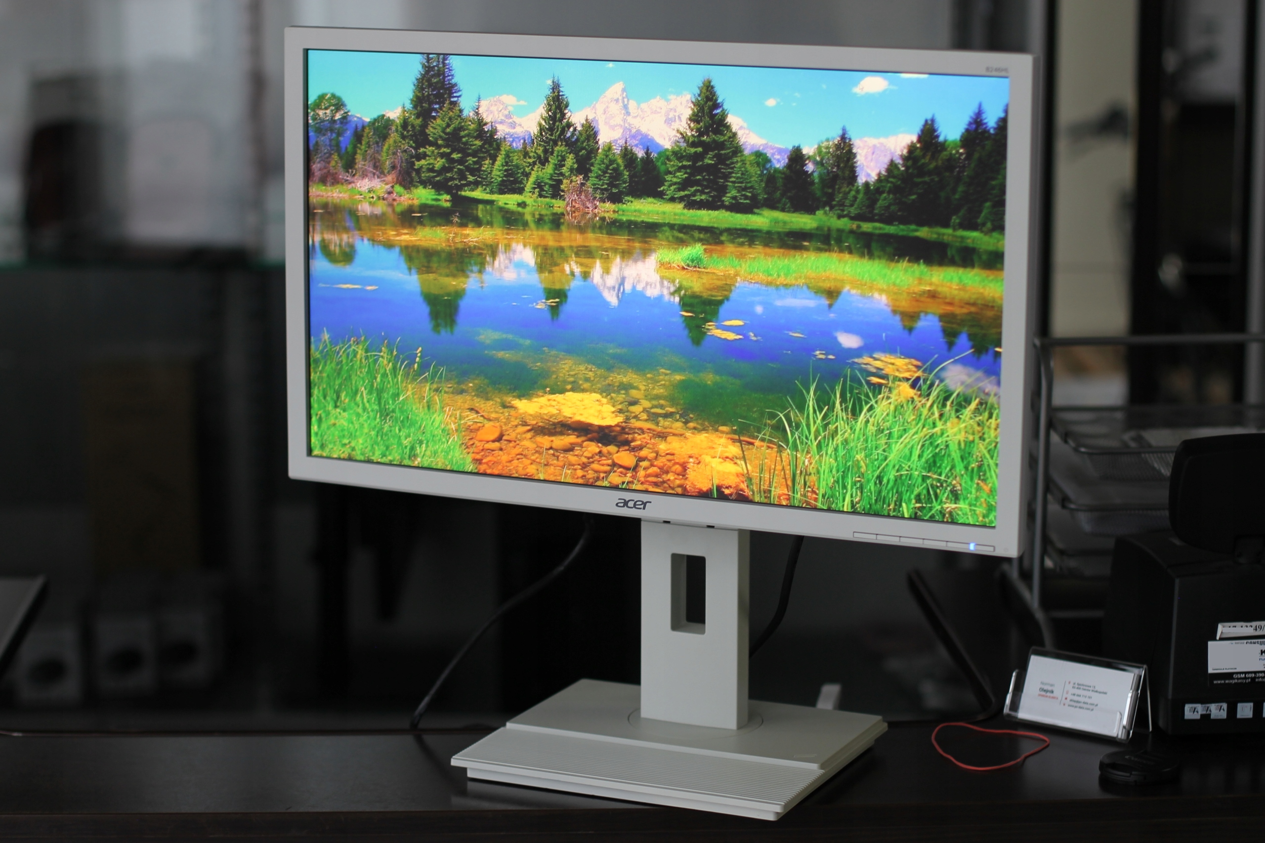 Profesjonalny monitor z głośnikami B6-Serie LED Acer B246HL 24" FullHD Model B246HL