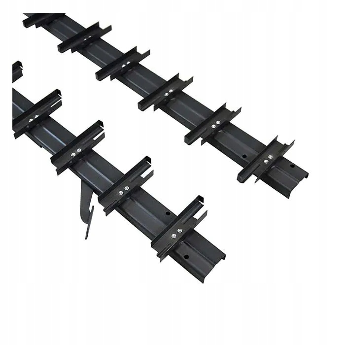 Prestige Shutters Mechanizm ruchome deseczki Żaluzje Stalowy Antracyt 1kpl