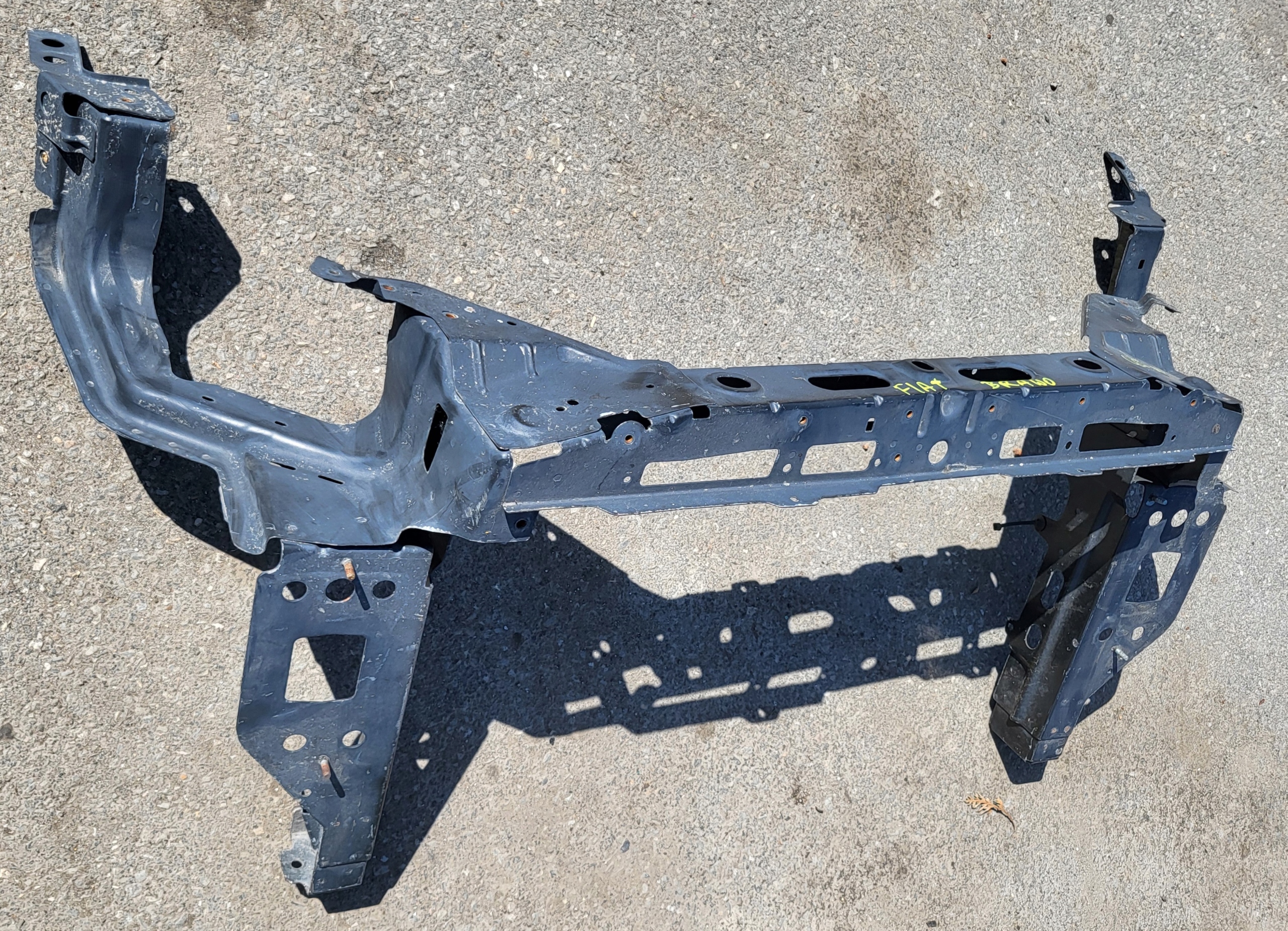support panel for radiators front pillar iron FIAT BRAVO II OE